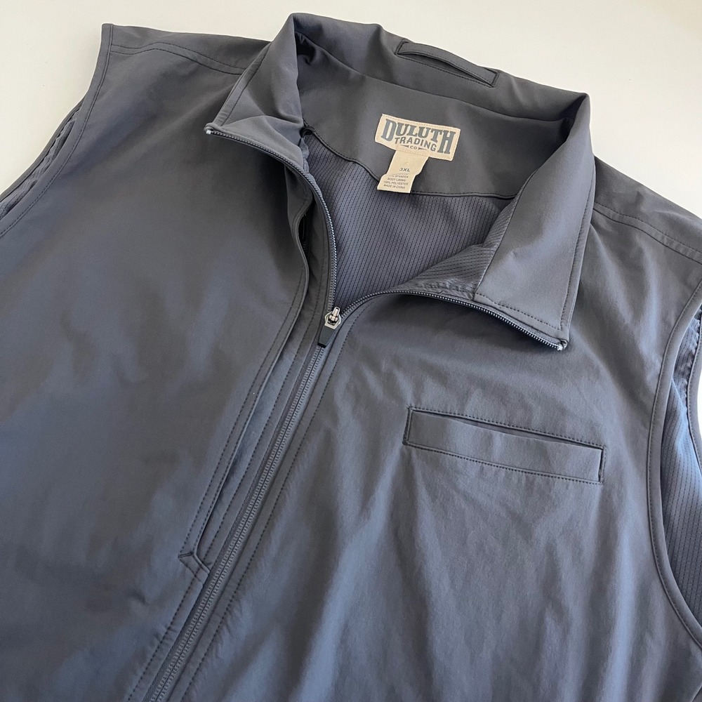Duluth Trading‎ Co Men's Jet Equity Vest Charcoal Gray 3XL outdoors active